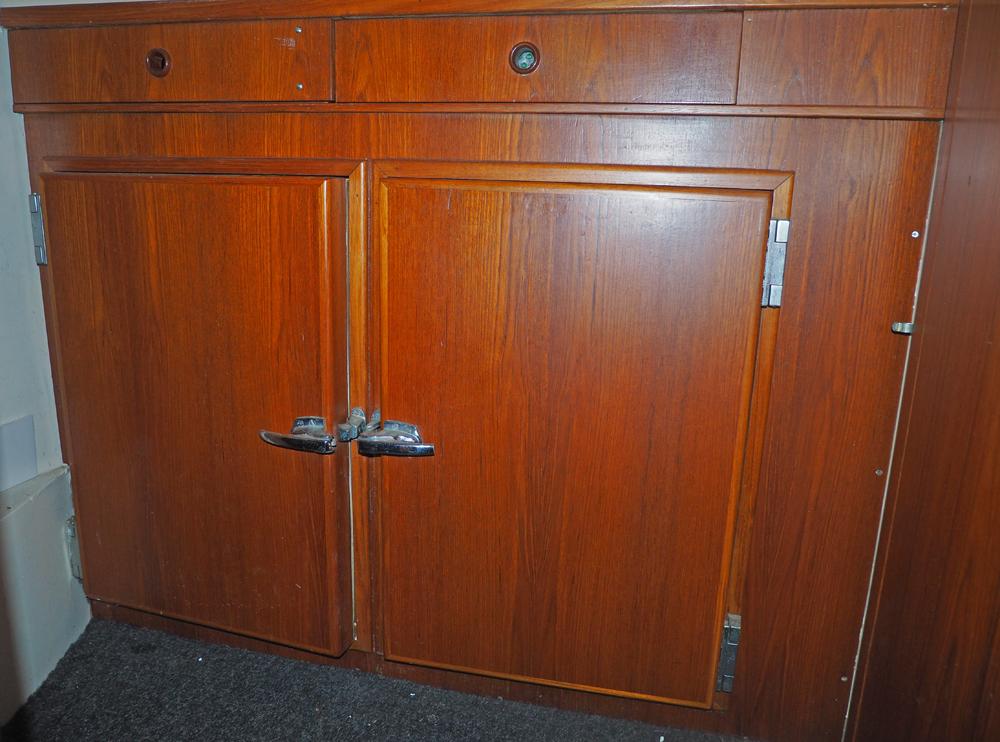 Achterkajuit, Accommodatie